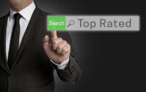 A Man Using A Search Bar To Find A Top-Rated Treatment Center